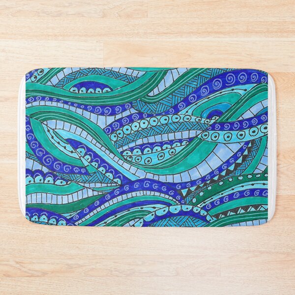 Item preview, Turbulent Ocean designed and sold by Color Splash Creations.