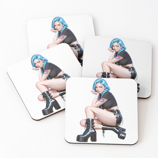 Item preview, Blue Hair Alt Girl in Chunky Boots designed and sold by 0Assult0.