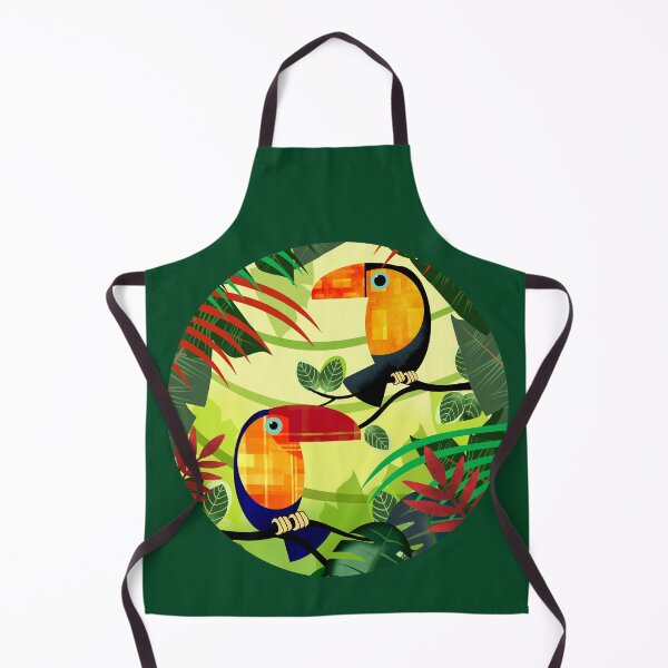 Item preview, Two Colourful Exotic Birds in Jungle designed and sold by Andrew  Hitchen.