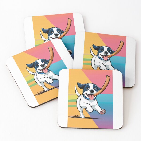 Item preview, Animals - Playful Mixed Breed, Dynamic and Cheerful Illustration designed and sold by DoodyPets.