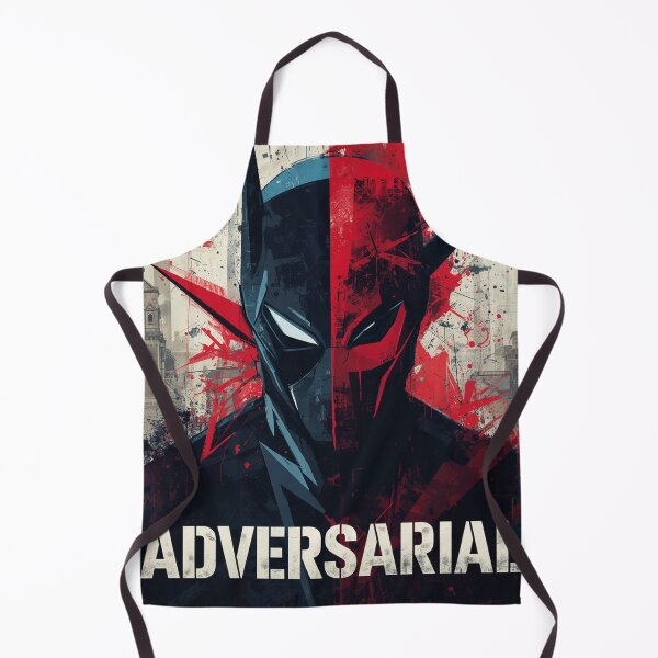 Item preview, Adversarial | Shadow Vigilante | Cyberpunk Split Mask Graphic T-Shirt designed and sold by Vvmd.