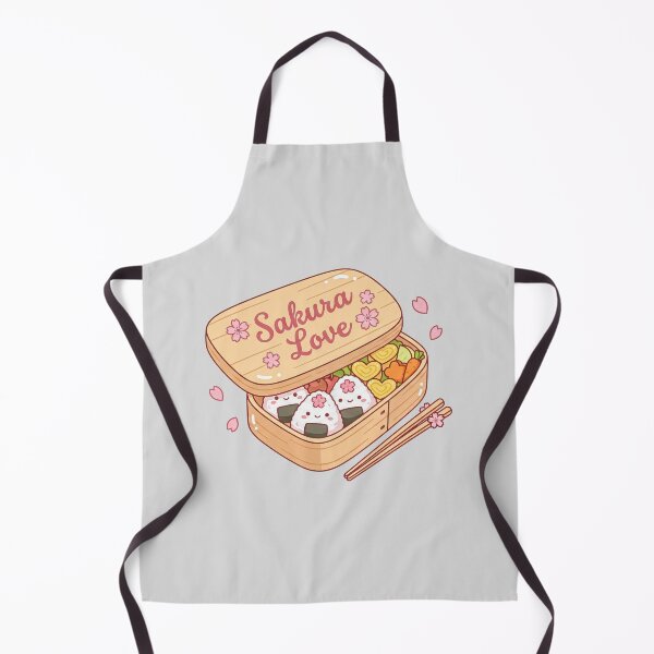 Item preview, Cute Sakura Love Bento Box: Kawaii Japanese Onigiri & Spring Picnic Lunch designed and sold by hattie's.