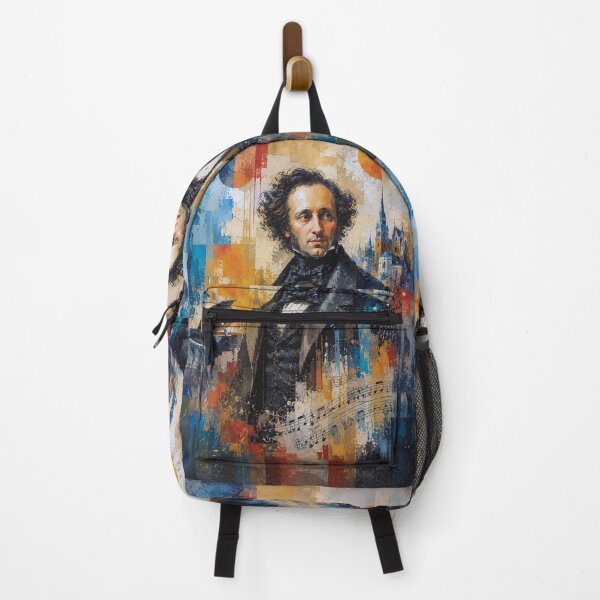 Item preview, Felix Mendelssohn, German composer and pianist painting. designed and sold by GalleryKauffeld.