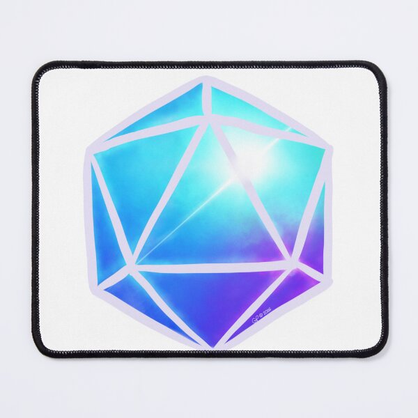 Item preview, Blue Magic Orb DND D20 Dice designed and sold by Cottagecore Crab .