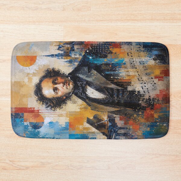 Item preview, Felix Mendelssohn, German composer and pianist painting. designed and sold by GalleryKauffeld.