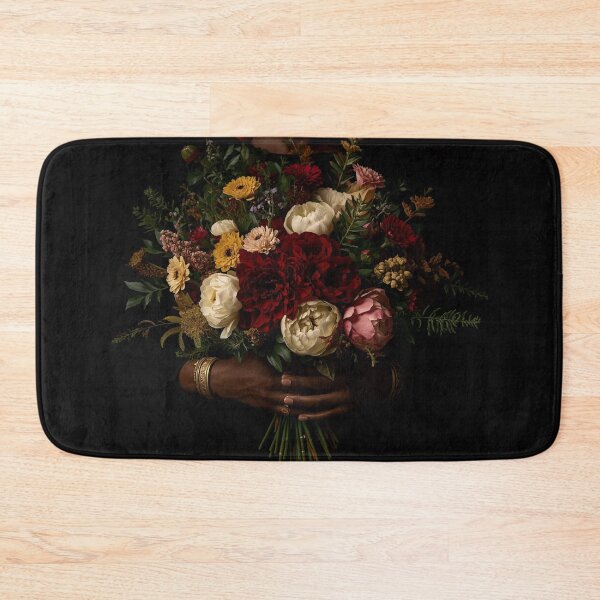 Item preview, Black Hands Floral Wall Art | Afrocentric Botanical Print | Dark Moody Decor designed and sold by Desolaa_Arts.