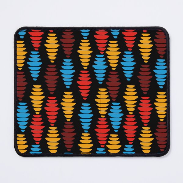 Item preview, Abstract African Ethnic Tribal Pattern - Colorful Boho Shapes designed and sold by bangueran.