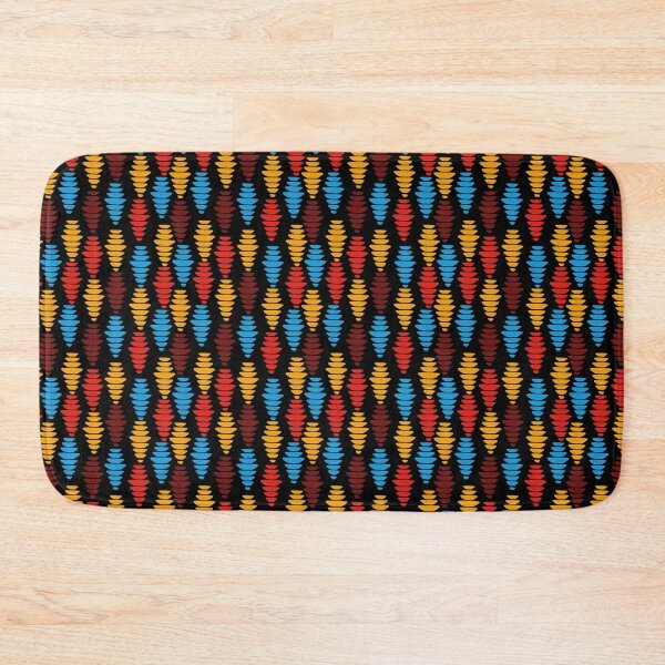 Item preview, Abstract African Ethnic Tribal Pattern - Colorful Boho Shapes designed and sold by bangueran.