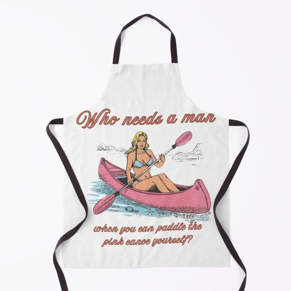 Item preview, Who needs a man when you can paddle the pink canoe yourself! designed and sold by NicMacTees.