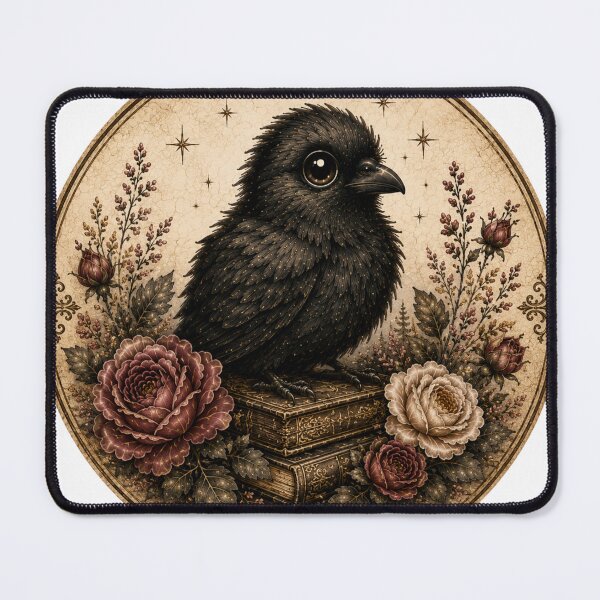 Item preview, Rosemary the Crow – Victorian Gothic Bird designed and sold by Wild Rose Oddities.