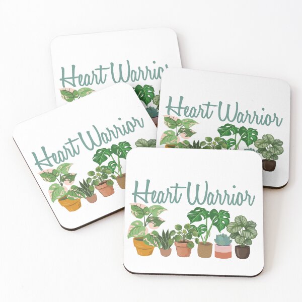 Item preview, Plant Lover Heart Warrior Design designed and sold by ScarletandSkyCo.