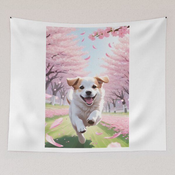 Artikelvorschau, Animals - Playful Puppy, Pixar Inspired Illustration entworfen und verkauft von DoodyPets.