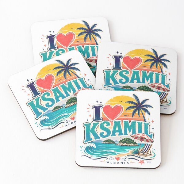 Item preview, I Love Ksamil Albania designed and sold by godigitalmedia.