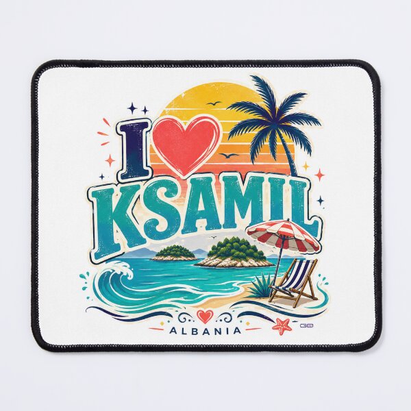 Item preview, I Love Ksamil Albania designed and sold by godigitalmedia.