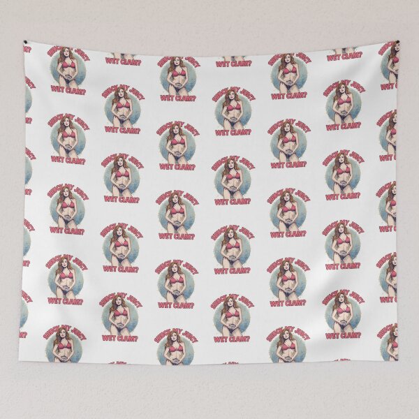 Item preview, Shuck my juicy clam! designed and sold by NicMacTees.