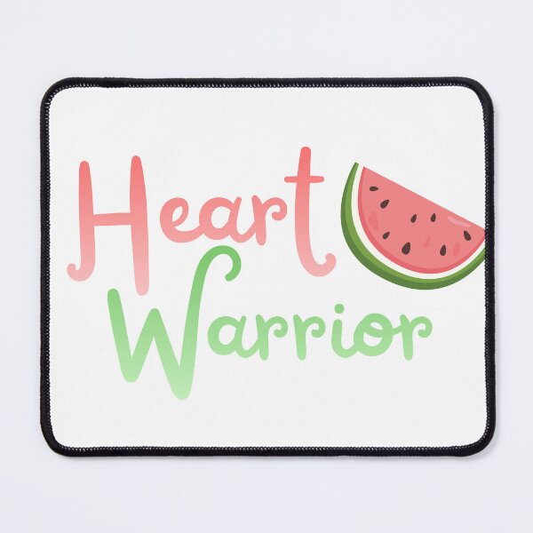 Item preview, Heart Warrior Watermelon Design designed and sold by ScarletandSkyCo.