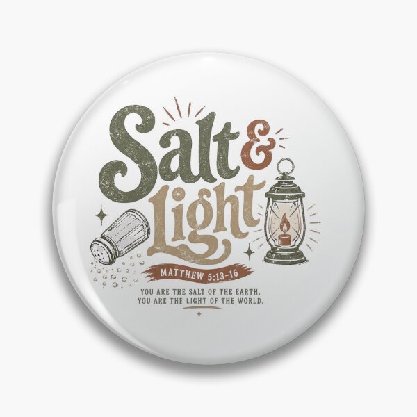Item preview, Salt and Light | Christian Design designed and sold by Crown&Cross.