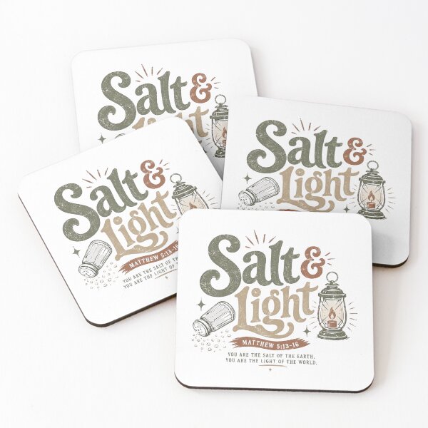 Item preview, Salt and Light | Christian Design designed and sold by Crown&Cross.