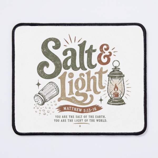 Item preview, Salt and Light | Christian Design designed and sold by Crown&Cross.