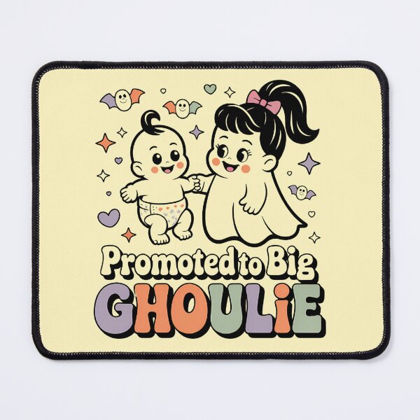 Item preview, Promoted to Big Ghoulie Cute Halloween Big Sister Shirt designed and sold by Raw Tigers.