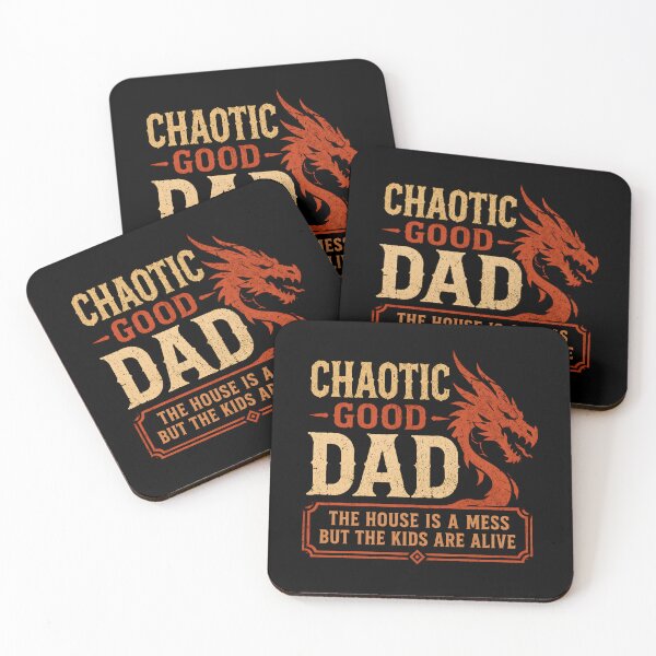 Item preview, Chaotic Good Dad The House is A Mess But The Kids are Alive designed and sold by Marblaes00.