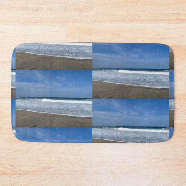 Item preview, Rolling crest of foam on the wide ocean shore designed and sold by Art of Momenz.