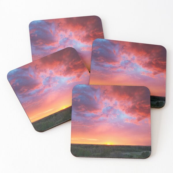 Item preview, Sunset between storms over a wetland in Michigan designed and sold by Daniel Arthur Brown Photography.