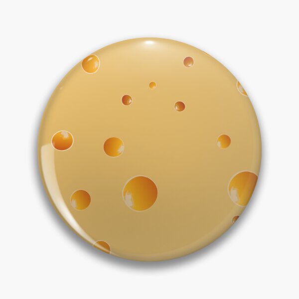 Item preview, Realistic Swiss Cheese Pattern - Yellow Gruyere with Holes designed and sold by bangueran.
