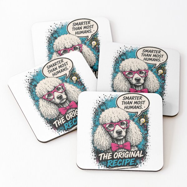 Item preview, The Original Recipe Funny Smart Poodle Dog Lover Shirt designed and sold by PINK FREE.