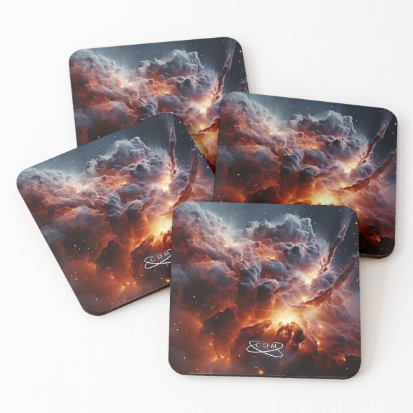 Item preview, Nebulosa Cosmica di Fuoco e Stelle designed and sold by CDMUNIVERSE.
