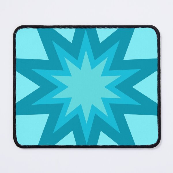 Item preview, Retro Y2K Blue Gradient Starburst Sparkle designed and sold by SolutionsArt.
