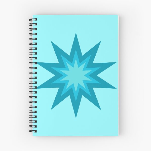 Item preview, Retro Y2K Blue Gradient Starburst Sparkle designed and sold by SolutionsArt.