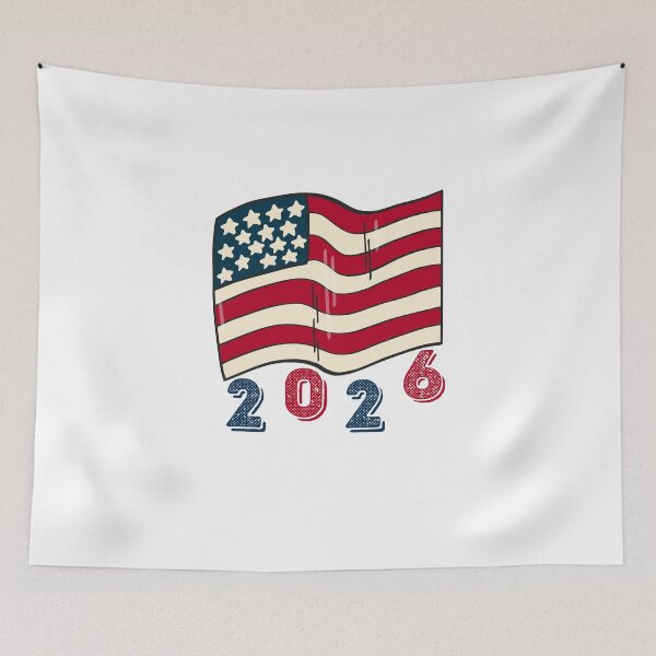 Item preview, American Flag 2026 Design designed and sold by BlesstB.