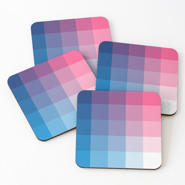 Item preview, Red Blue Square pattern designed and sold by TeriyakiXX.