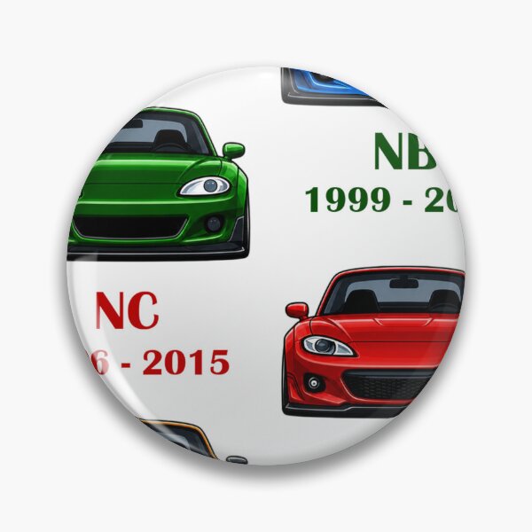 Item preview, Miata Generations 1989 - 2026 designed and sold by MyYata.