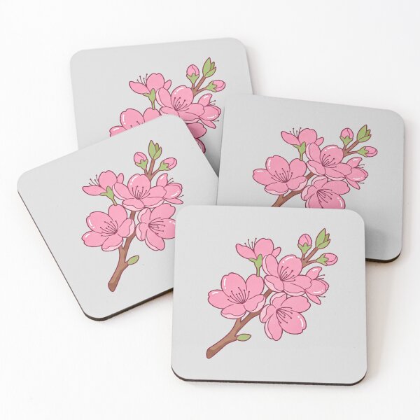 Item preview, Elegant Sakura Cherry Blossom Branch: Japanese Spring Floral Art designed and sold by hattie's.