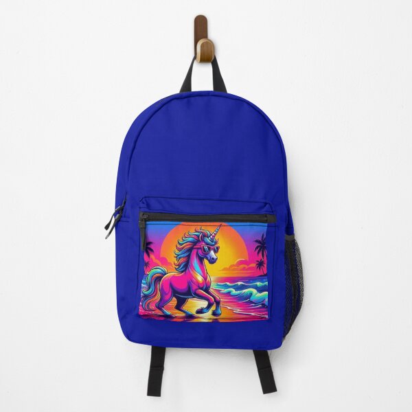 Item preview, Tropical Sunset Unicorn – Vibrant Fantasy Beach Design designed and sold by Dogandesighn.