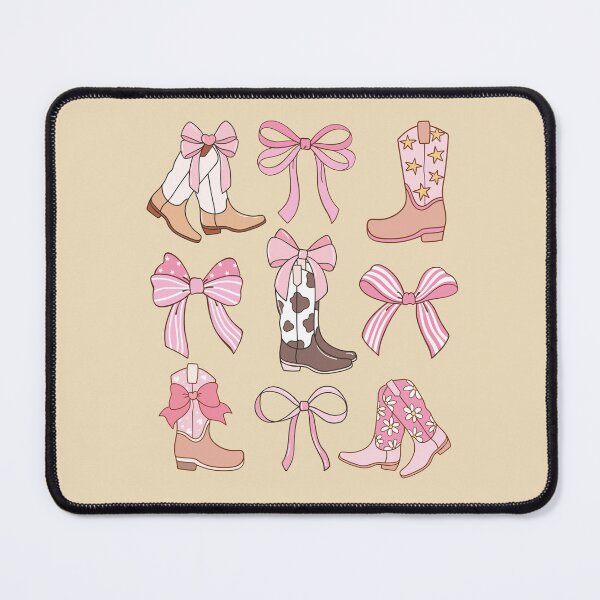 Item preview, Pink Cowgirl Boots and Bows designed and sold by AdventureTee.