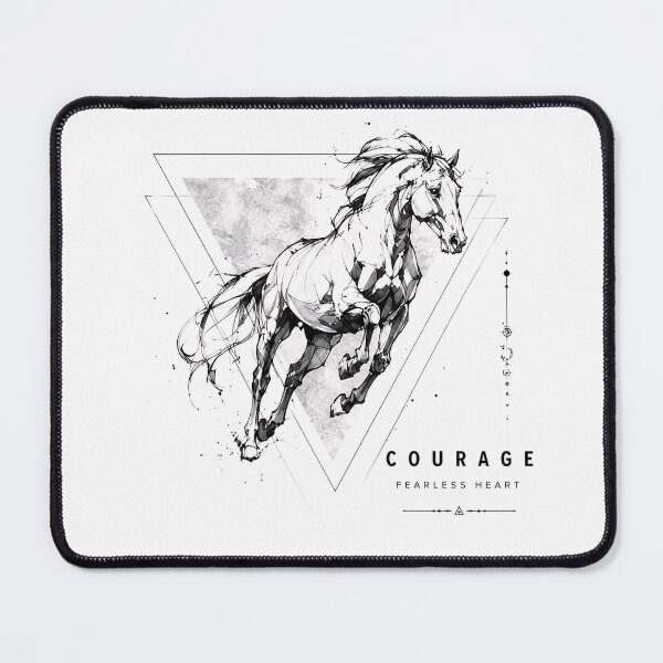 Item preview, COURAGE - FEARLESS HEART designed and sold by thirtyonestars.