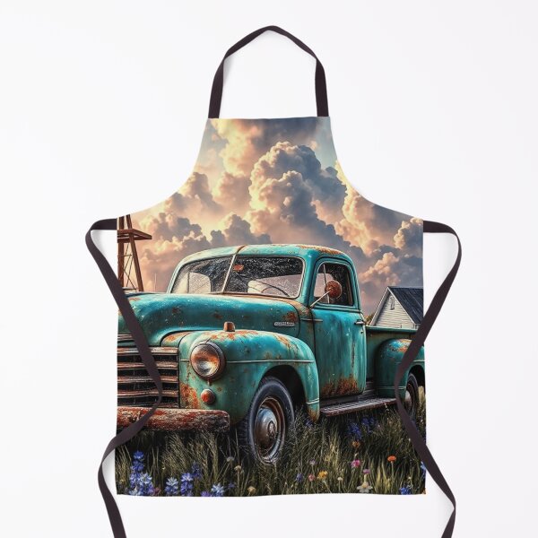 Item preview, Rustic Vintage Truck Wall Art designed and sold by BeautifulVirtues.