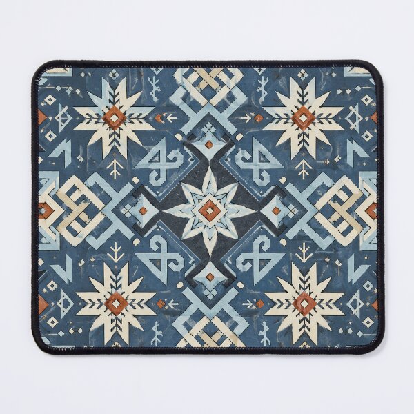 Item preview, Nordic Viking Geometric Seamless Pattern designed and sold by vladvin.