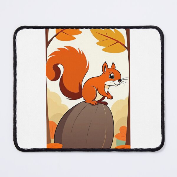 Item preview, Animals - Red Squirrel, Illustration for Children designed and sold by DoodyPets.