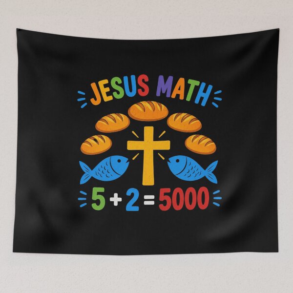 Item preview, Jesus Math Christian Faith Symbol and Bible Study designed and sold by FormalDehyena.
