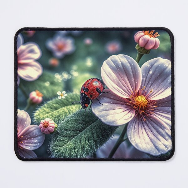 Item preview, Ladybug Floral Art designed and sold by BeautifulVirtues.