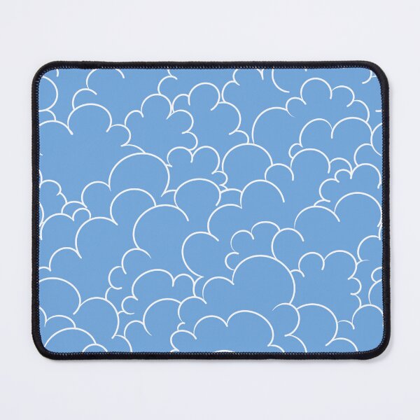 Item preview, Cartoon Cumulus, light blue designed and sold by atalablues.