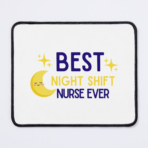 Item preview, Best Night Shift Nurse Ever Cute Moon Nurse Gift designed and sold by luckyhue.