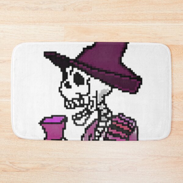 Item preview, Pixel Art Skeleton Witch Illustration designed and sold by DailyDoodlesBySumbul.