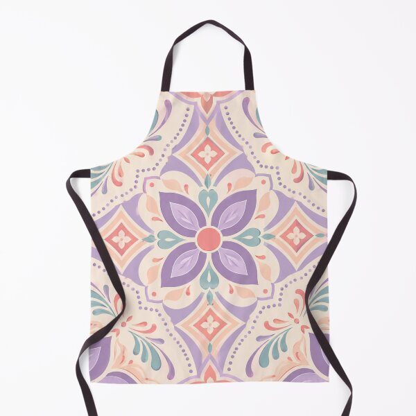 Item preview, Pastel Floral Boho Tile Pattern designed and sold by vladvin.