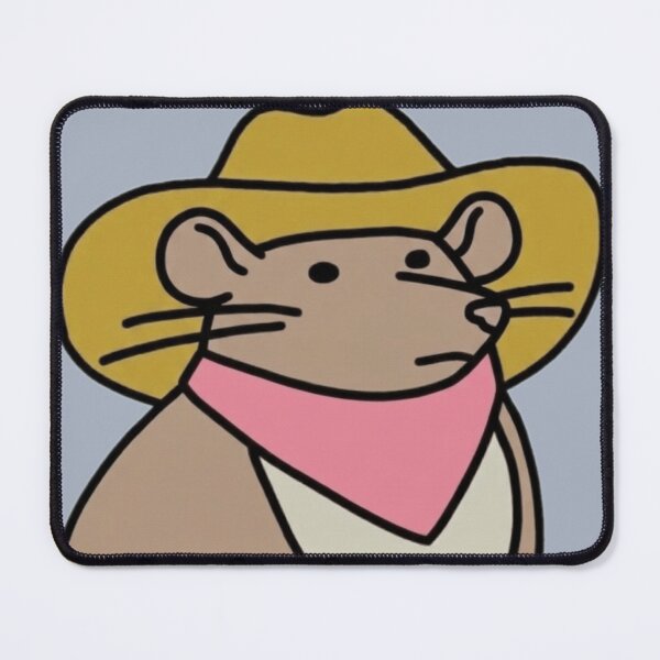 Item preview, Cowboy rat designed and sold by The King's general goods.