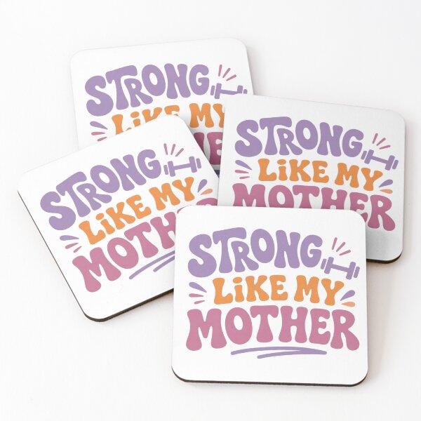 Item preview, Strong Like My Mother 2 designed and sold by NinaBabyWorkout.